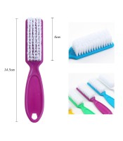 Plastic Cleaning Hard Scrub Brush Dust Remover Manicure Nail Care Accessories Nail Art Tools