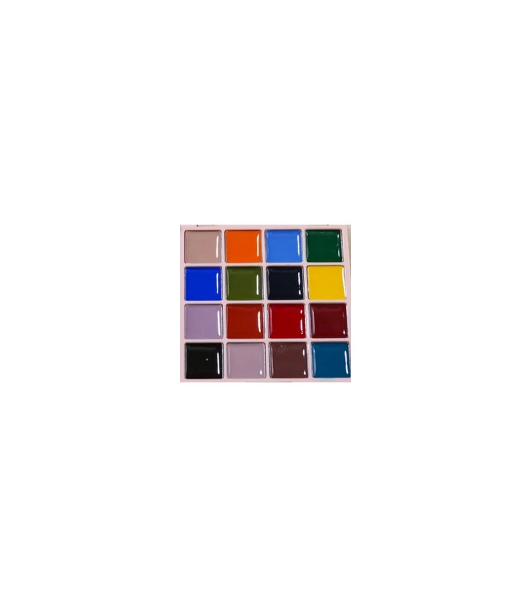 gel Νυχιών παλετα 16 Χρώματα 02, για να προσθέσετε λάμψη, χρώμα, σχέδια