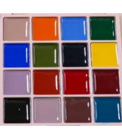 Solid Nail Gel QBD 02, 16 colors Painting Gel Soak-Off ( 1.5g x 16 colors )