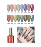 Cat Eye Nail Gel Polish Υ40 Magnetic Semi Permanent UV Gel Varnish Soak Off Gel Nail Art Manicure Tool