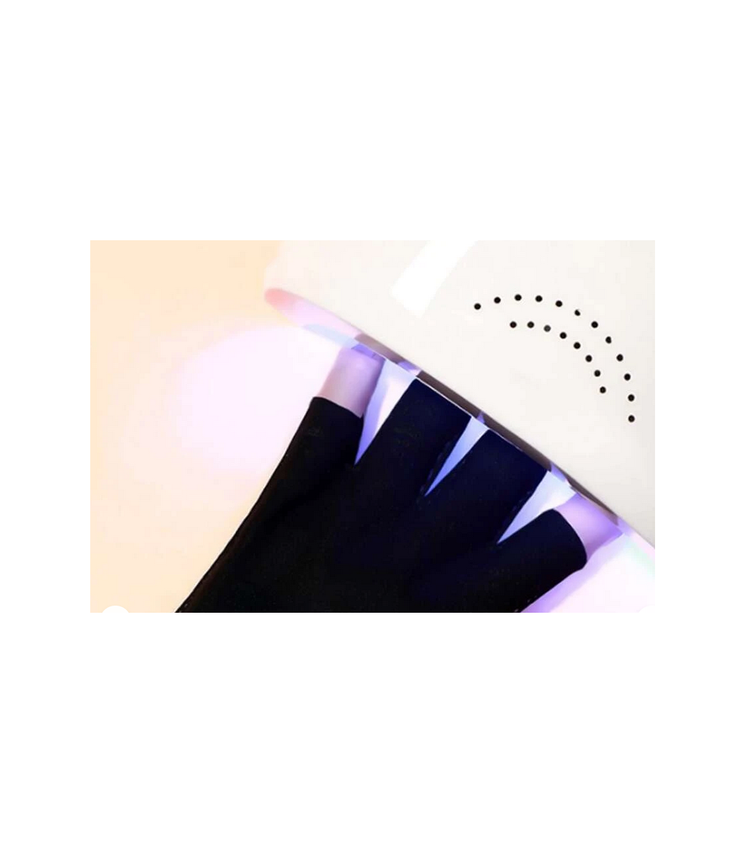 Uv Glove For GelΓάντια Nail Art ζευγος Προστατευτικό κάλυμμα για τα δάχτυλα