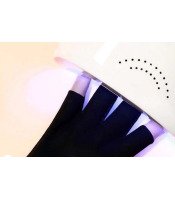Uv Glove For GelΓάντια Nail Art ζευγος Προστατευτικό κάλυμμα για τα δάχτυλα