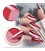 Two-Color Solid Mirror Nail Powder, Magic Mirror Effect Laser Colorful Neon Nail Art