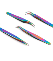 Σετ τσιμπιδες εργαλεία νυχιών 4 τεμαχια rainbow