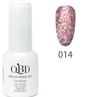 QBD New Trend 10ML Nail Diamond Gel 014 qbd nails