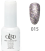 QBD Top diamont gel, No15, βερνικι glitter μωβ σκουρο, ασημι