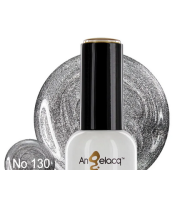 Semi-permanent Professional Nail Polish, Angelacq  SILVER 130, 15ml