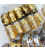 златна дантела куха мрежеста линия нокти фолио дизайн маникюр стикер опаковки декорации