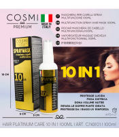 cosmi premium,   σπρευ μαλλιων 10 σε ενα, ενυδατωση λαμψη,