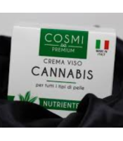 COSMI MILANO Face Cream with cannabis 50ml, Excellent Anti-Wrinkle 100% Made in Italy