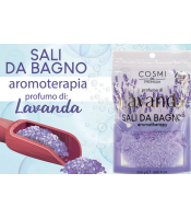 COSMI Aromatherapy Lavender Bath Salts with a relaxing action