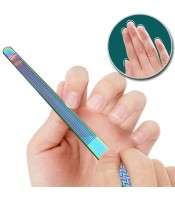 Nail Cuticle Nipper Dubbele Lente Dode Huid Pusher Holografische Titanium Nail Art Manicure Pedicure