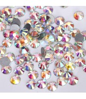 Плоски кристали Стъклени нокти Скъпоценни камъни за очи Грим, Направи си сам занаят, чанти и обувки Декорация