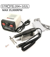 65W Strong 204 control box Strong 102L Micromotor Handle Electric Nail Drill